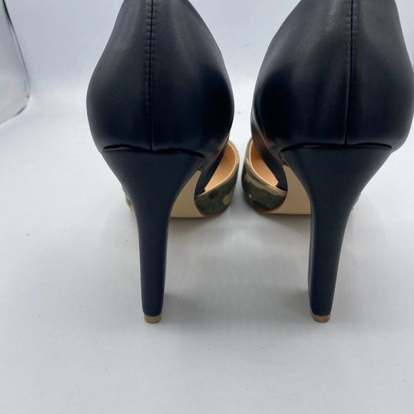 FOWT grey pointy toe stilettos heels dorsay pumps shoes - Picture 5 of 9